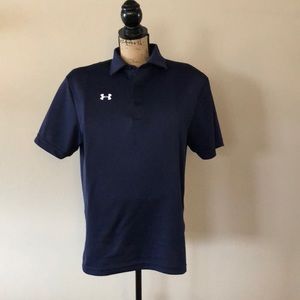 Men’s dark blue Under armour polo shirt